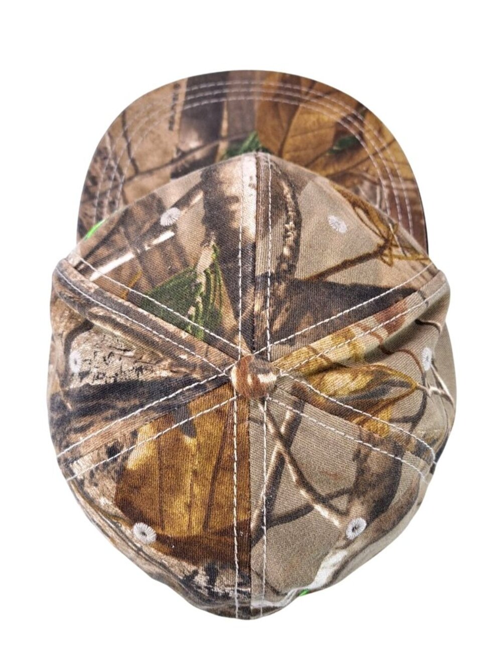 Mountain Dew Realtree Camo Camouflage Hat Embroidered Logo Baseball Cap Large XL - Picture 6 of 8